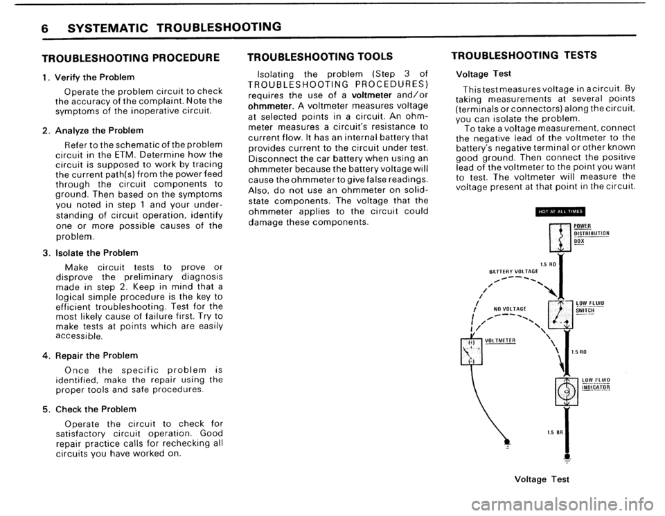BMW 325i 1988 E30 Electrical Troubleshooting Manual 