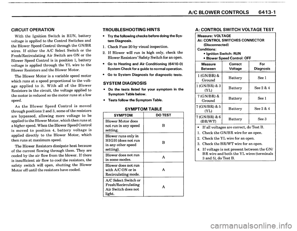 BMW 325i 1988 E30 Electrical Troubleshooting Manual 