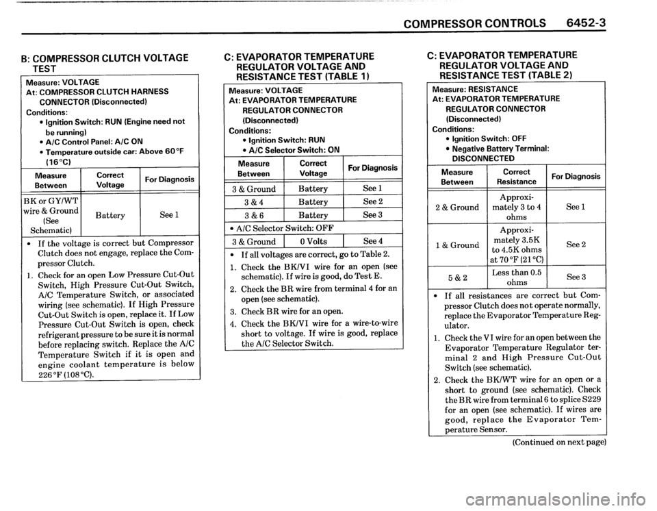 BMW 325i 1988 E30 Electrical Troubleshooting Manual 