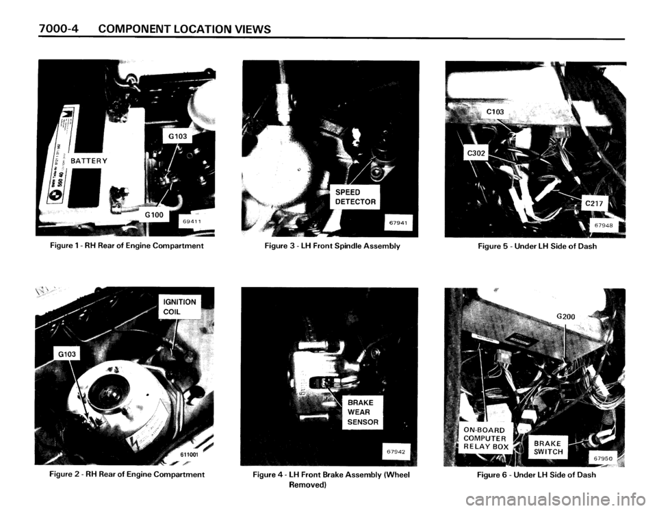BMW 325i CONVERTIBLE 1988 E30 Electrical Troubleshooting Manual 