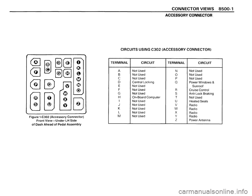 BMW 325i CONVERTIBLE 1988 E30 Electrical Troubleshooting Manual 