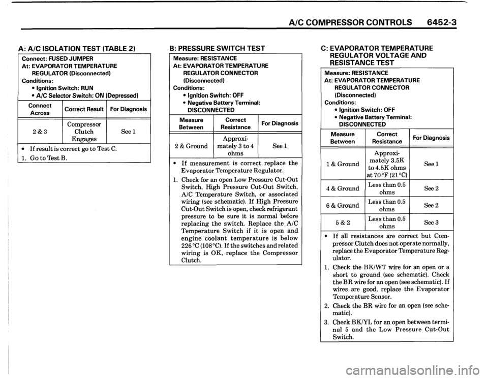 BMW 325i CONVERTIBLE 1988 E30 Electrical Troubleshooting Manual 