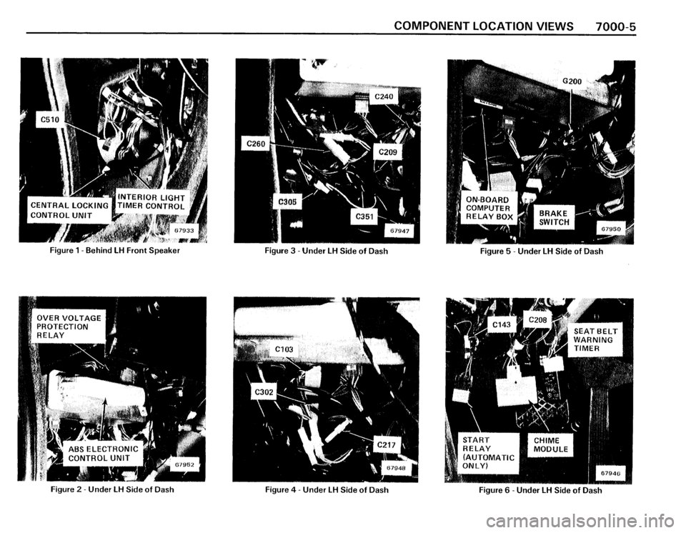 BMW 325IX 1988 E30 Electrical Troubleshooting Manual 