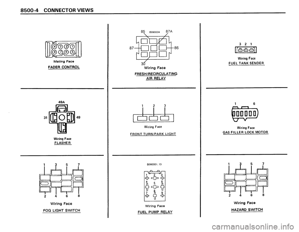 BMW 325IX 1988 E30 Electrical Troubleshooting Manual 