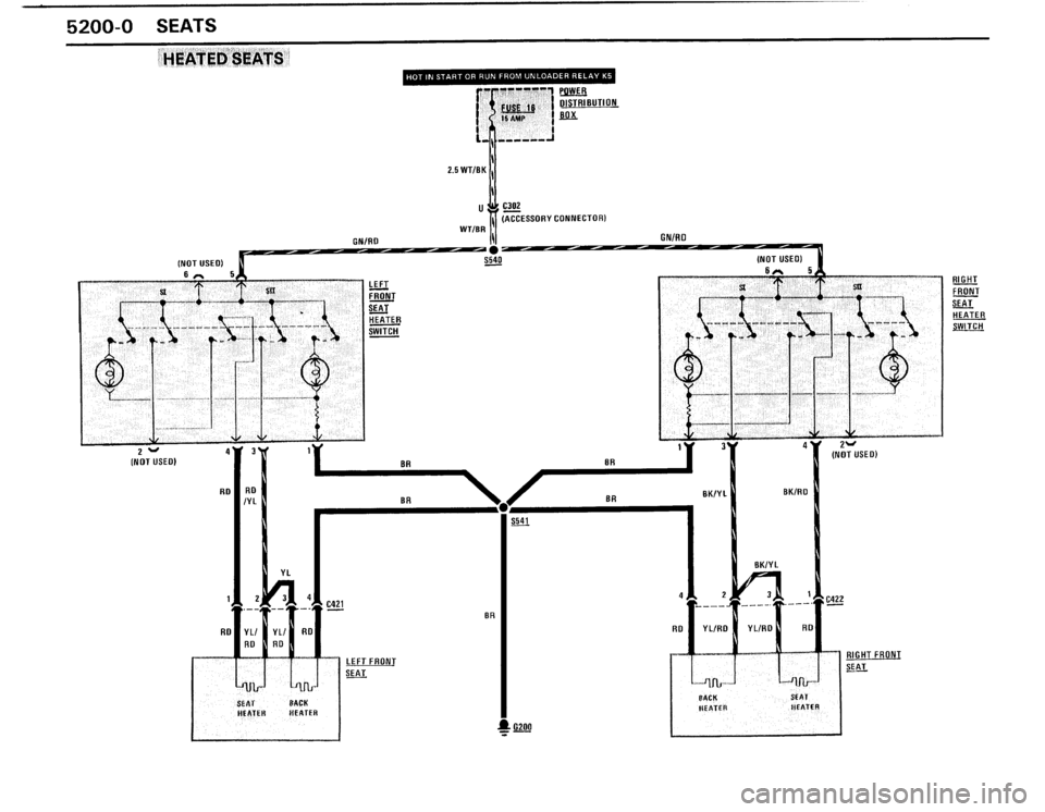 BMW 325IX 1988 E30 Electrical Troubleshooting Manual 