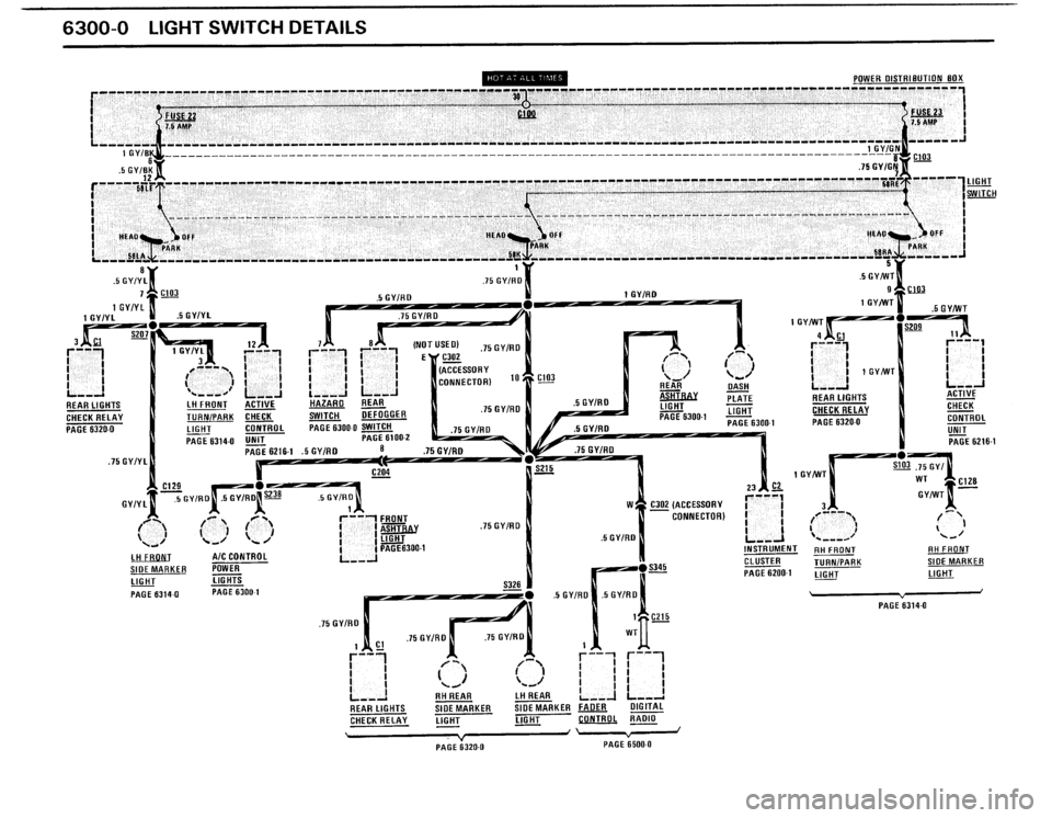BMW 325IX 1988 E30 Electrical Troubleshooting Manual 