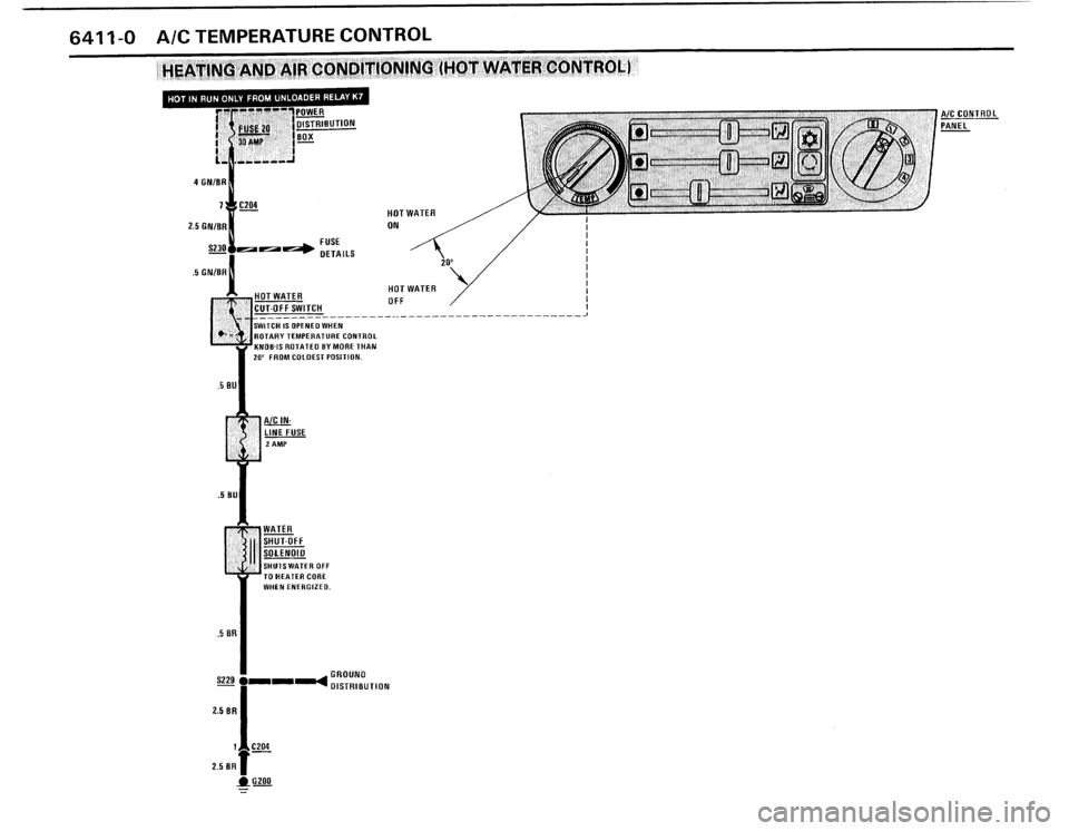 BMW 325IX 1988 E30 Electrical Troubleshooting Manual 