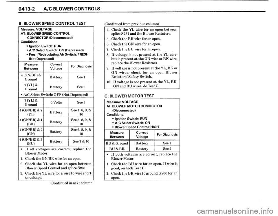 BMW 325IX 1988 E30 Electrical Troubleshooting Manual 