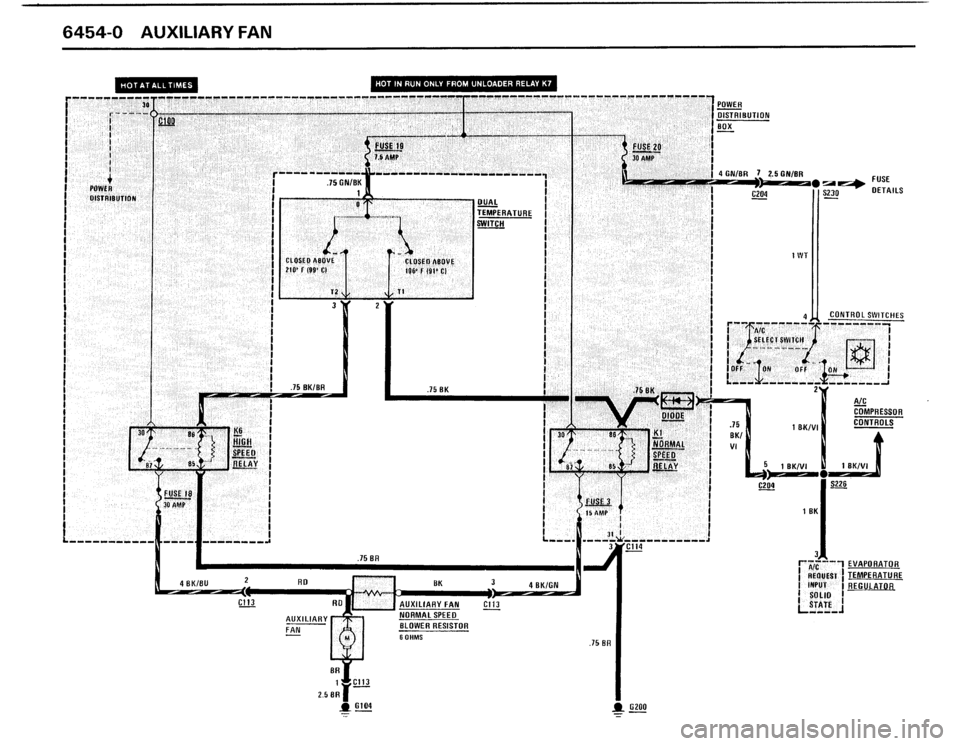 BMW 325IX 1988 E30 Electrical Troubleshooting Manual 