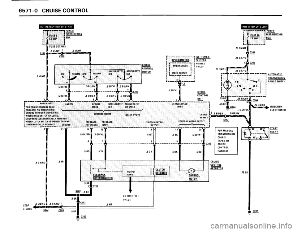 BMW 325is 1989 E30 Electrical Troubleshooting Manual 