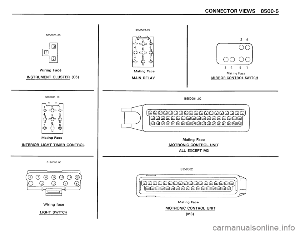 BMW 325is 1989 E30 Electrical Troubleshooting Manual 