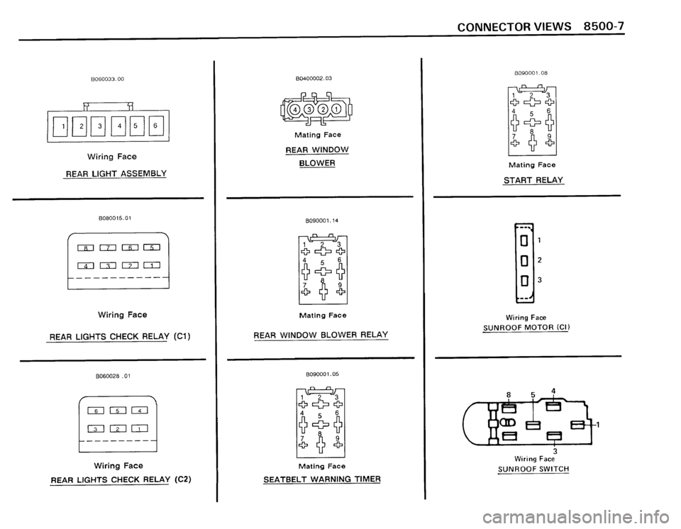 BMW 325is 1989 E30 Electrical Troubleshooting Manual 
