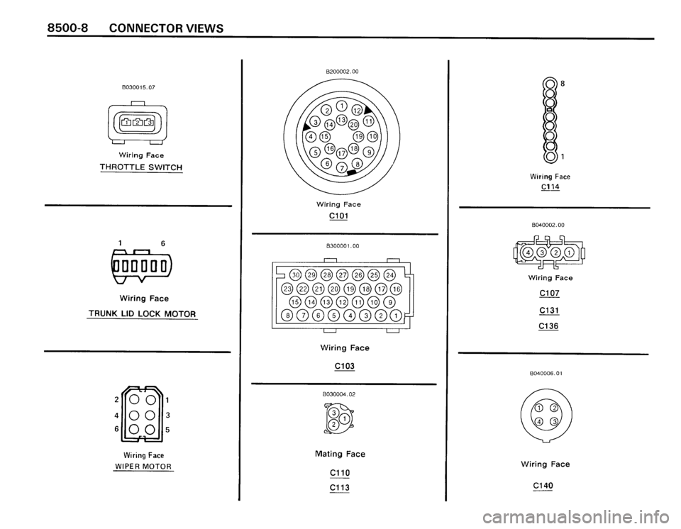 BMW 325is 1989 E30 Electrical Troubleshooting Manual 