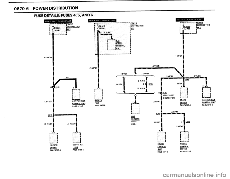 BMW 325is 1989 E30 Electrical Troubleshooting Manual 