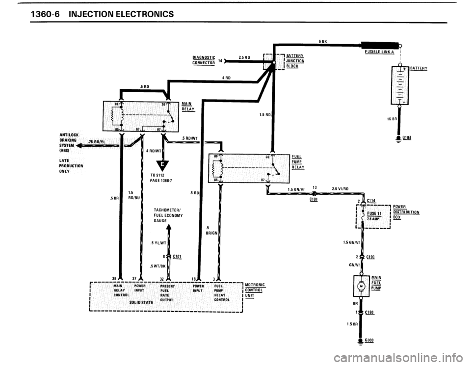 BMW 325is 1989 E30 Electrical Troubleshooting Manual 