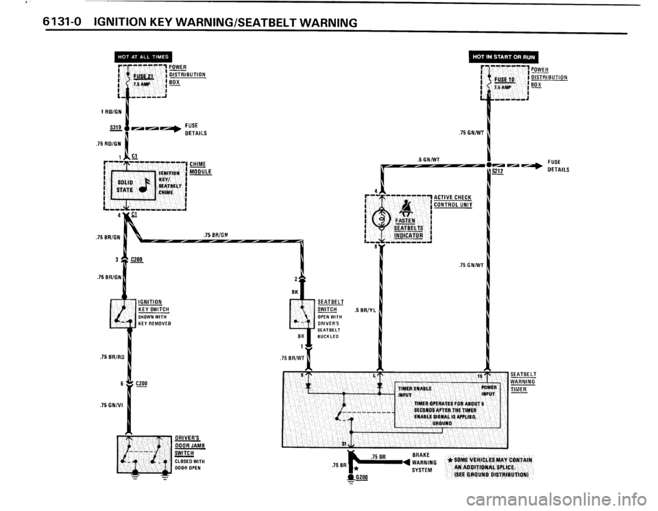 BMW 325is 1989 E30 Electrical Troubleshooting Manual 