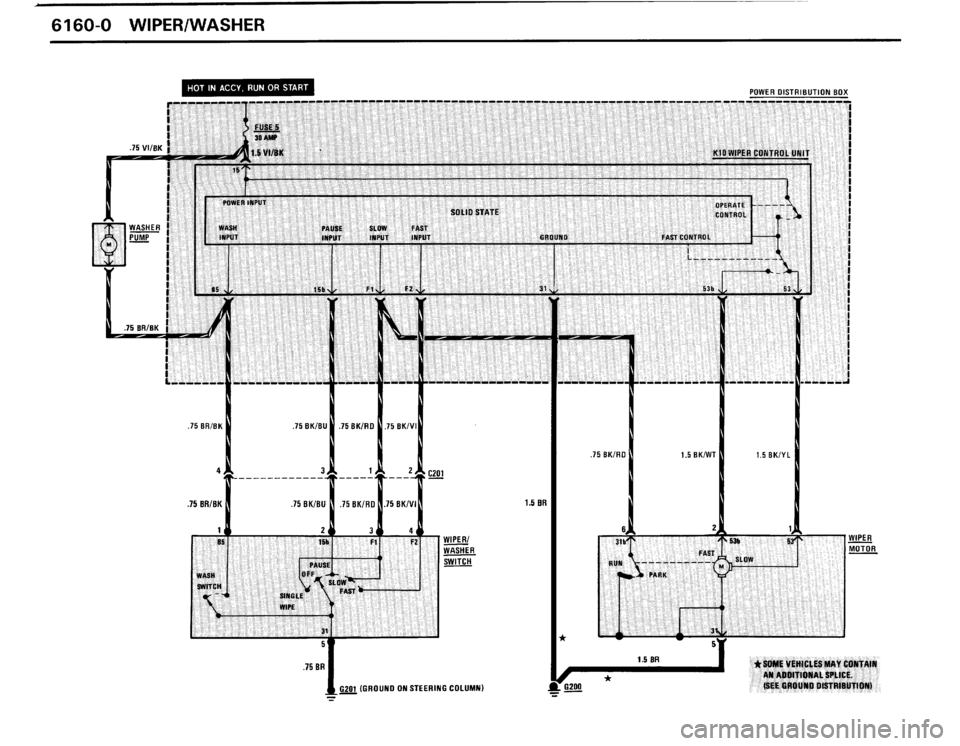 BMW 325is 1989 E30 Electrical Troubleshooting Manual 