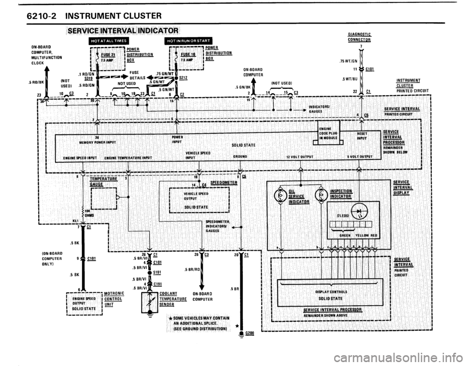 BMW 325is 1989 E30 Electrical Troubleshooting Manual 