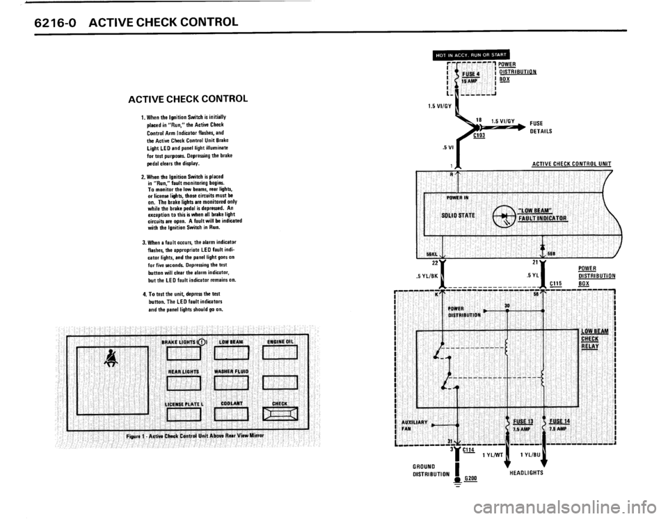 BMW 325is 1989 E30 Electrical Troubleshooting Manual 