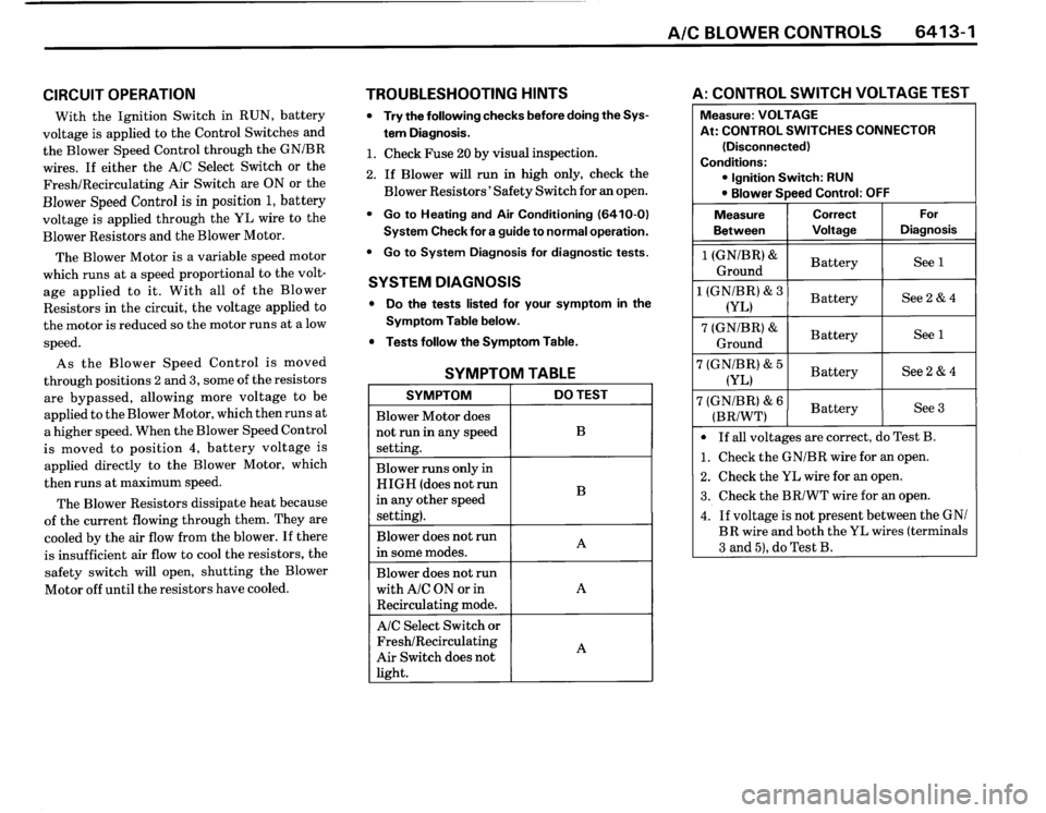 BMW 325is 1989 E30 Electrical Troubleshooting Manual 