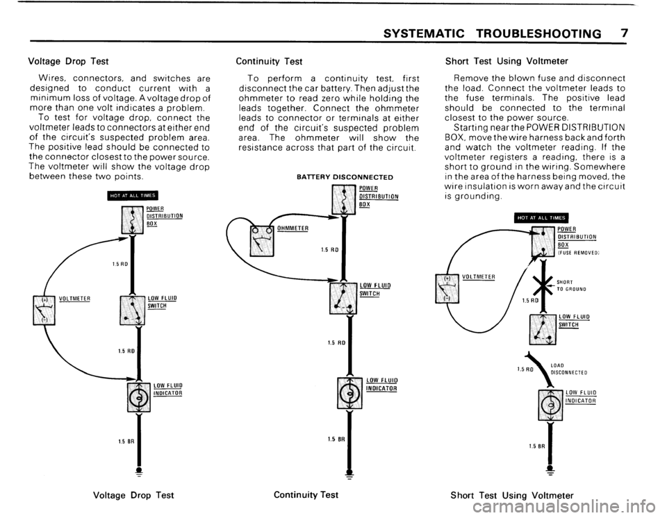 BMW 325is 1989 E30 Electrical Troubleshooting Manual 