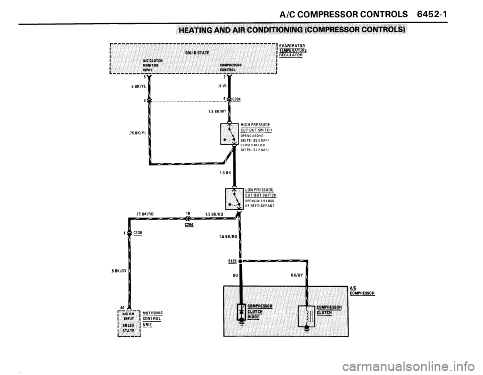 BMW 325is 1989 E30 Electrical Troubleshooting Manual 