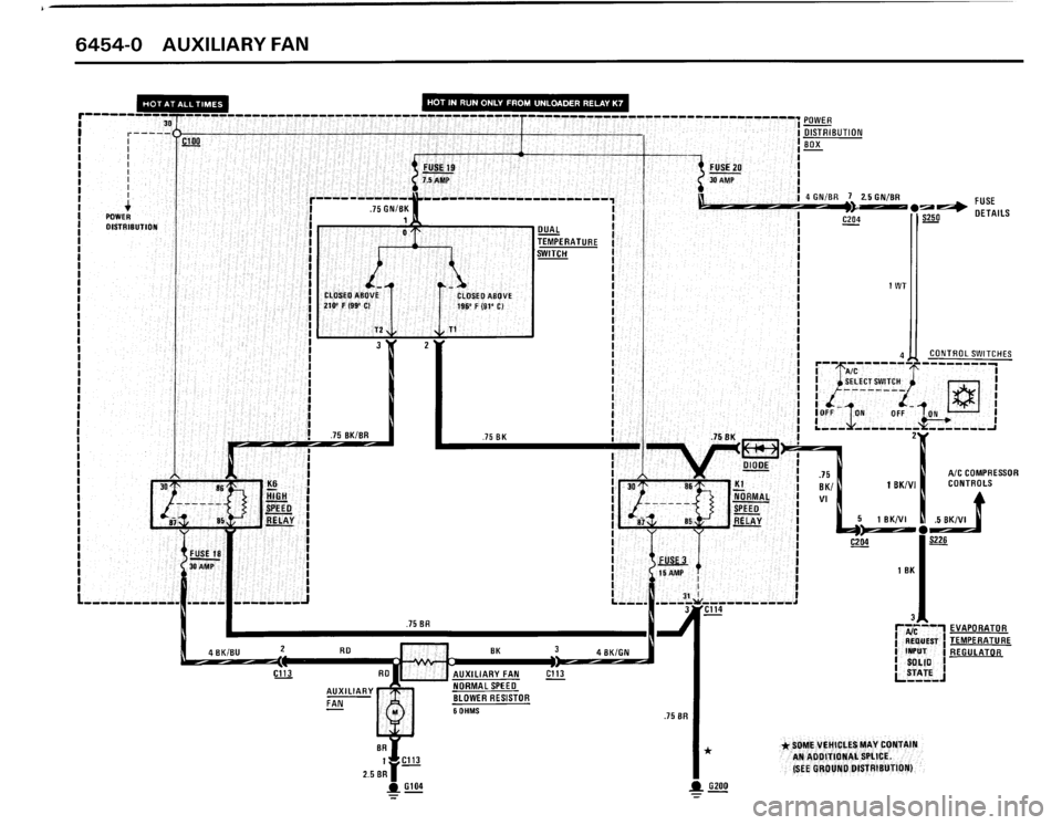 BMW 325is 1989 E30 Electrical Troubleshooting Manual 