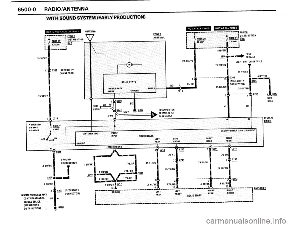 BMW 325is 1989 E30 Electrical Troubleshooting Manual 