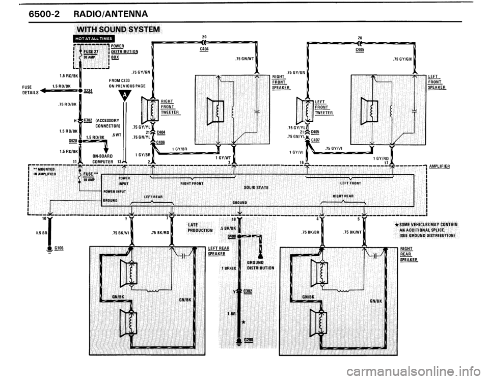 BMW 325is 1989 E30 Electrical Troubleshooting Manual 