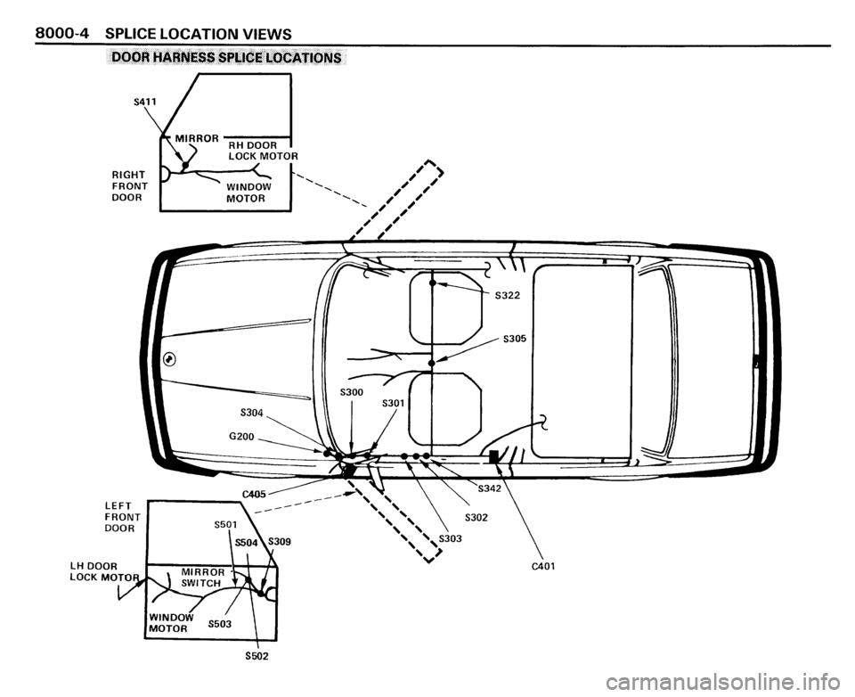 BMW 325i CONVERTIBLE 1989 E30 Electrical Troubleshooting Manual 
