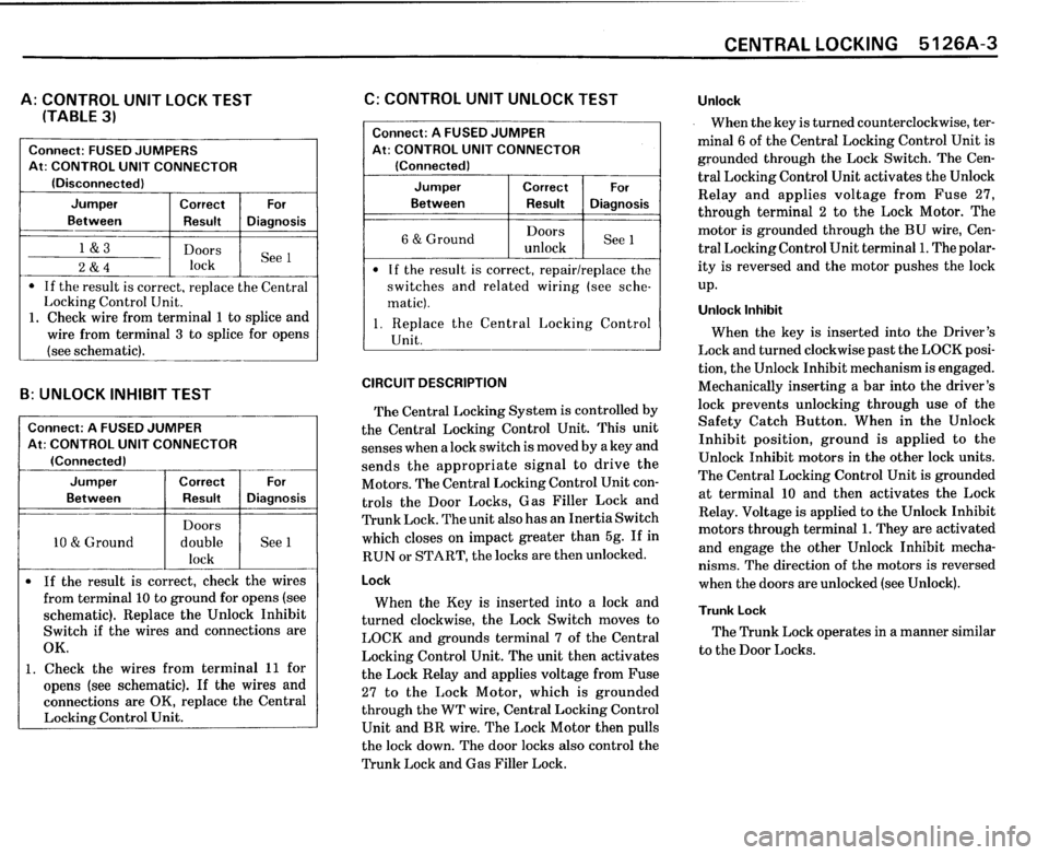 BMW 325i CONVERTIBLE 1989 E30 Electrical Troubleshooting Manual 