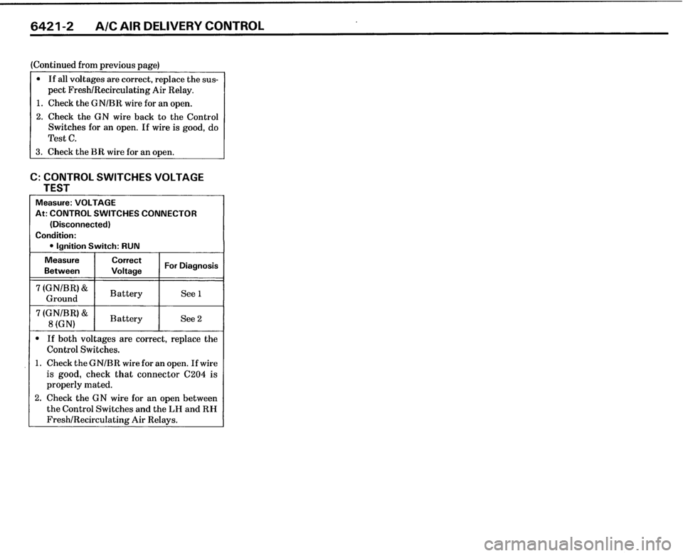 BMW 325i CONVERTIBLE 1989 E30 Electrical Troubleshooting Manual 