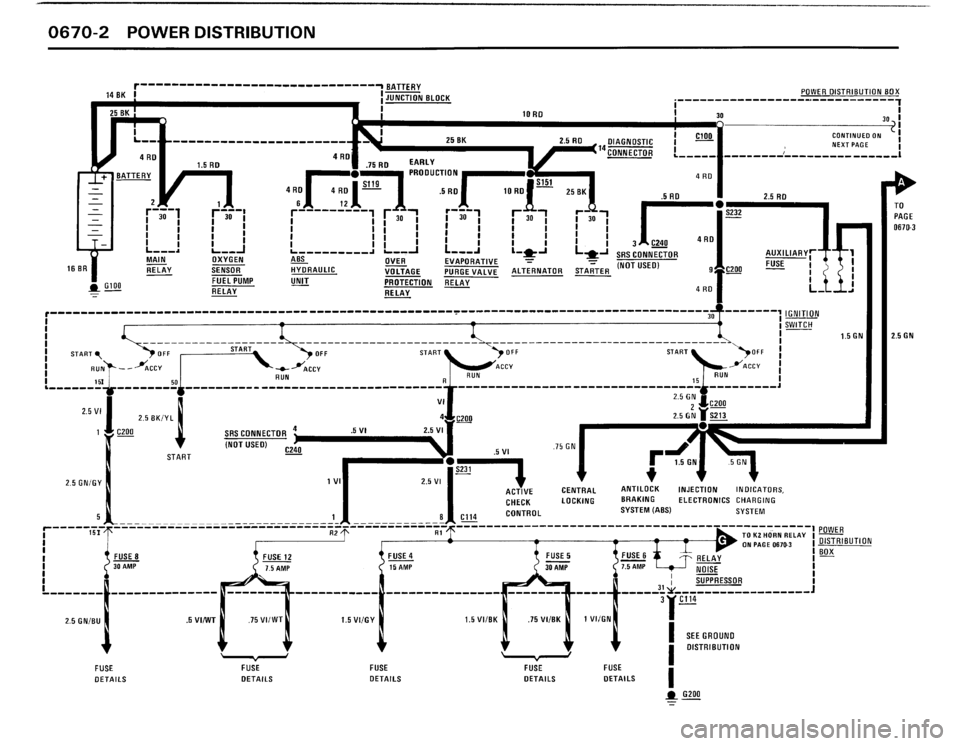 BMW M3 1989 E30 Electrical Troubleshooting Manual 