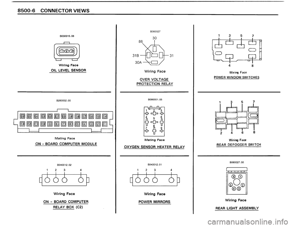 BMW M3 1989 E30 Electrical Troubleshooting Manual 