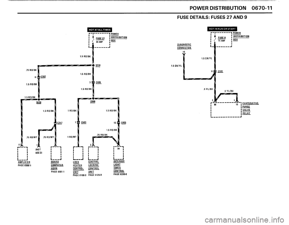 BMW M3 1989 E30 Electrical Troubleshooting Manual 