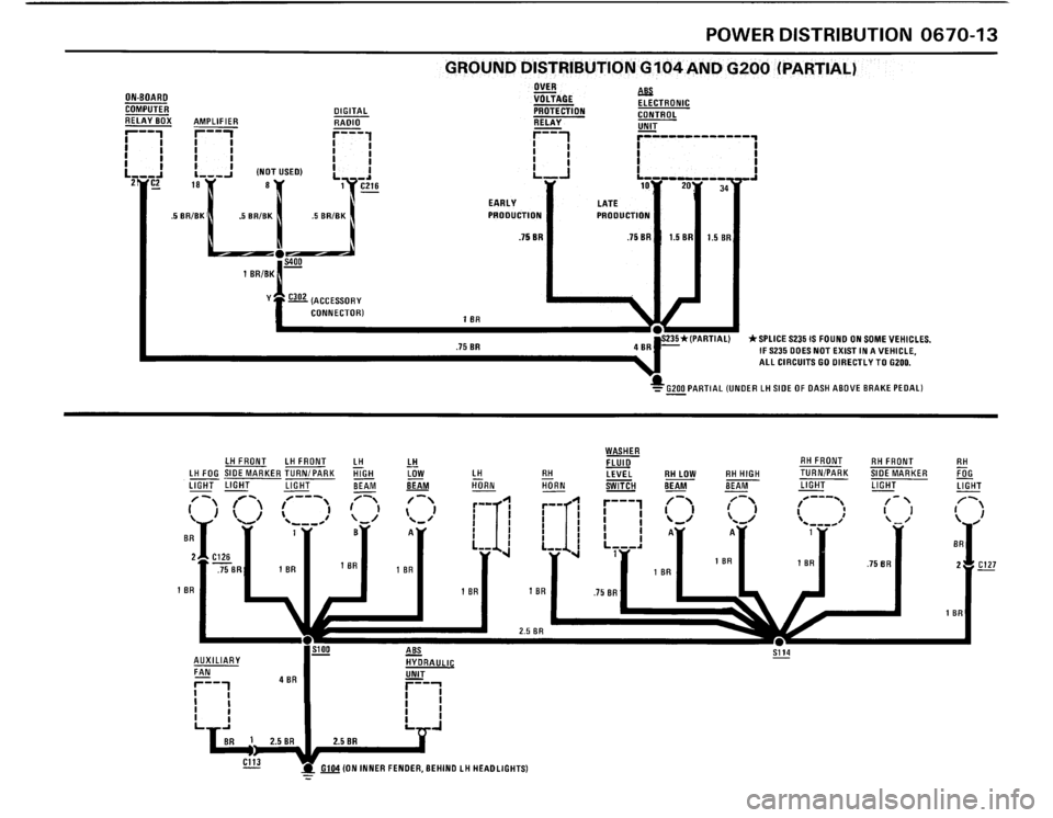 BMW M3 1989 E30 Electrical Troubleshooting Manual 