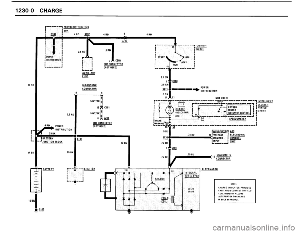 BMW M3 1989 E30 Electrical Troubleshooting Manual 