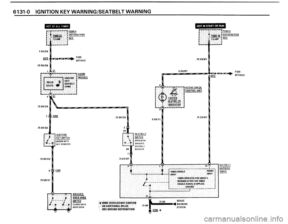 BMW M3 1989 E30 Electrical Troubleshooting Manual 