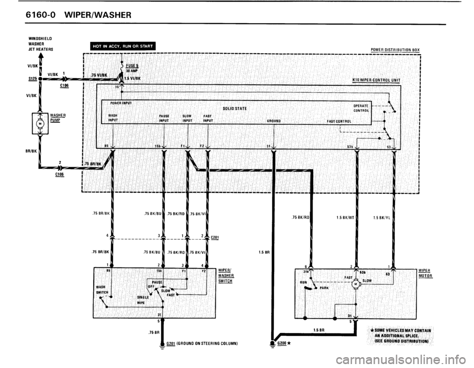 BMW M3 1989 E30 Electrical Troubleshooting Manual 