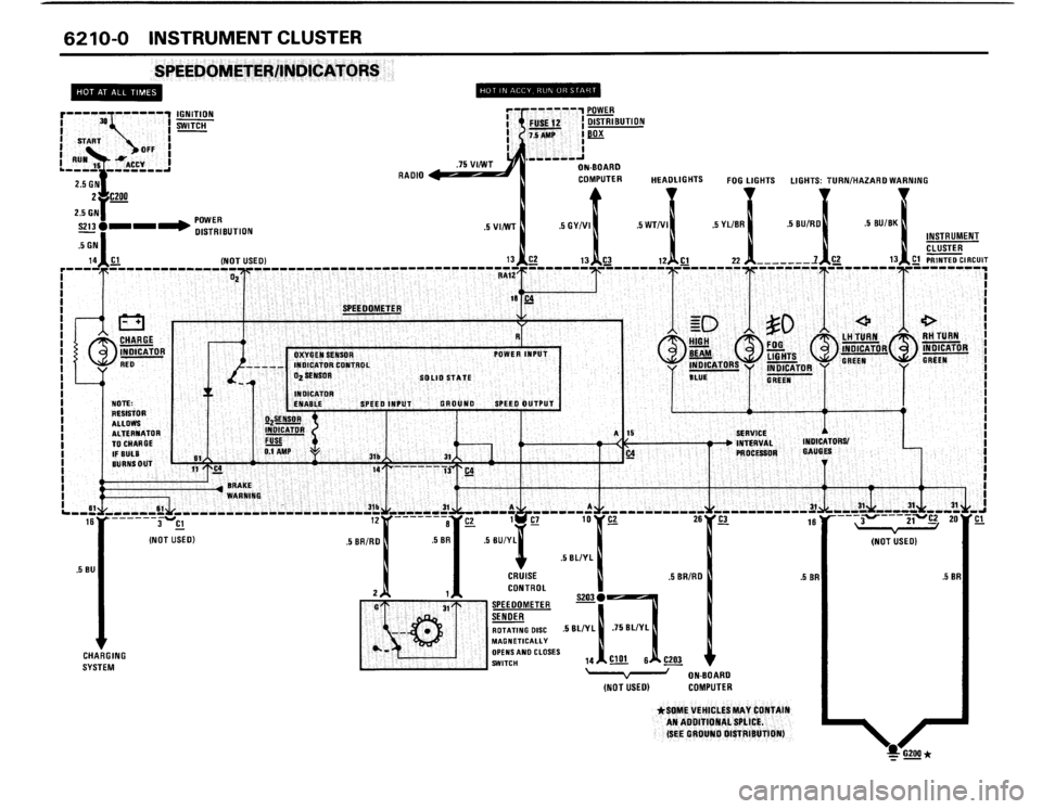 BMW M3 1989 E30 Electrical Troubleshooting Manual 