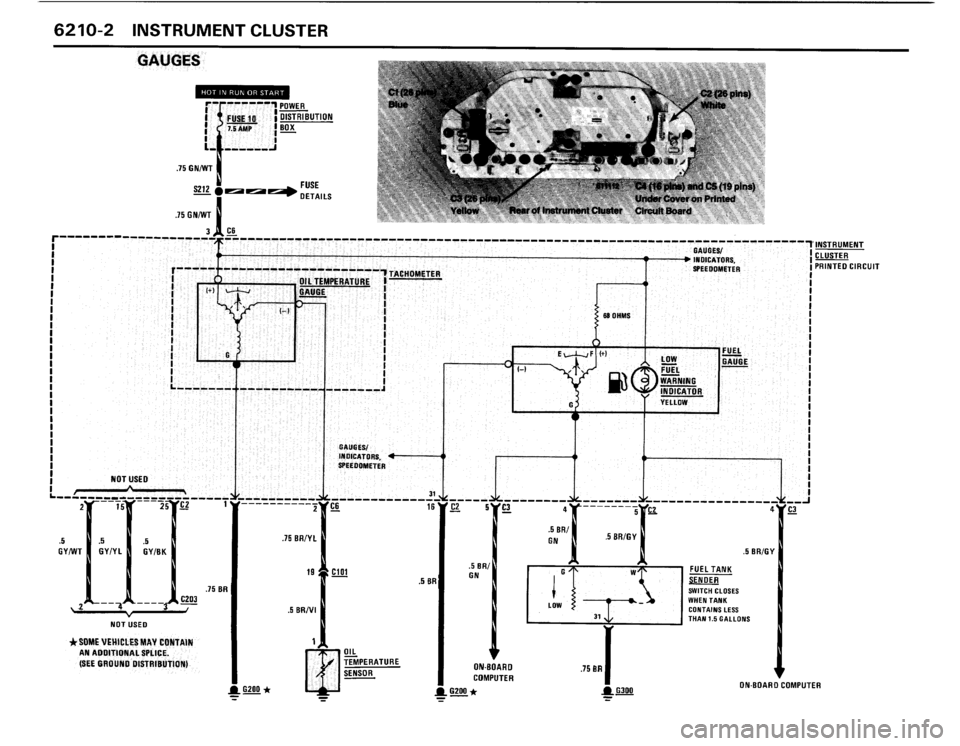 BMW M3 1989 E30 Electrical Troubleshooting Manual 