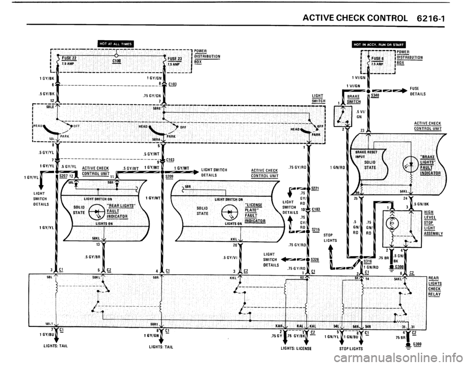 BMW M3 1989 E30 Electrical Troubleshooting Manual 