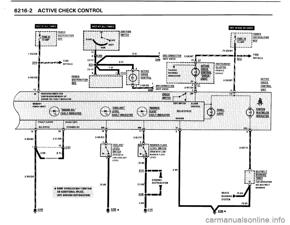 BMW M3 1989 E30 Electrical Troubleshooting Manual 