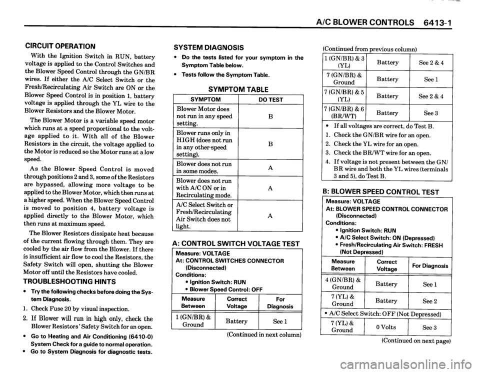 BMW M3 1989 E30 Electrical Troubleshooting Manual 