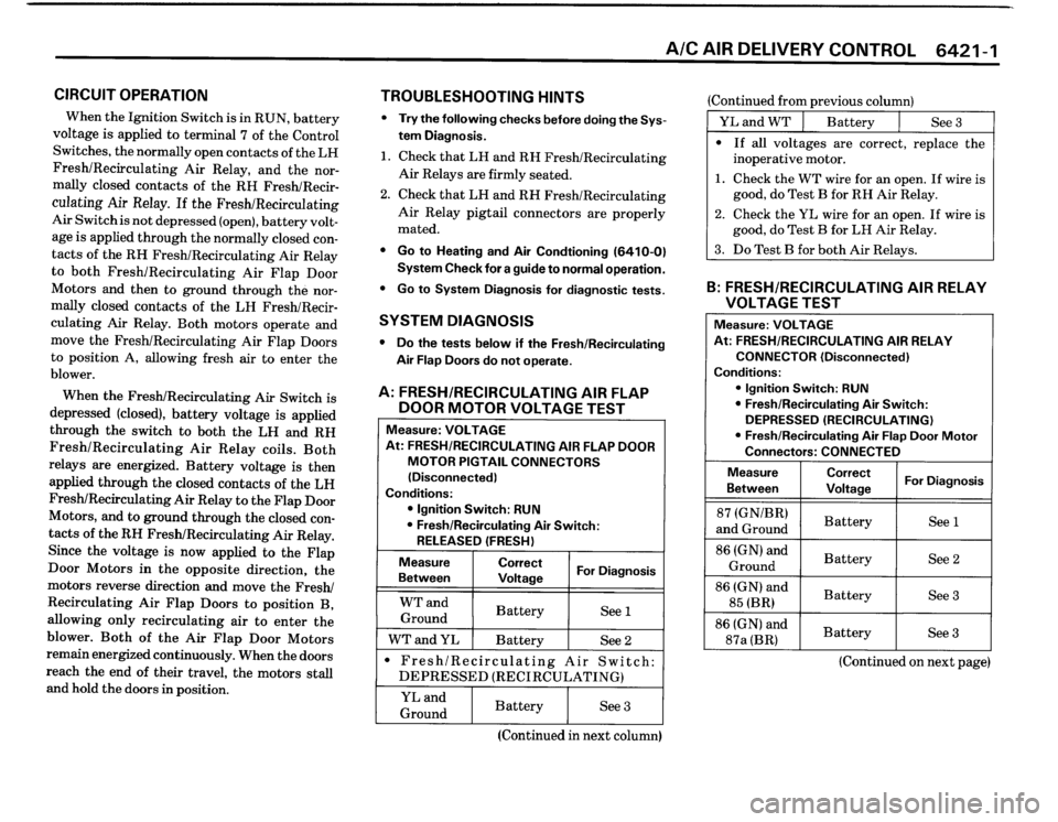 BMW M3 1989 E30 Electrical Troubleshooting Manual 