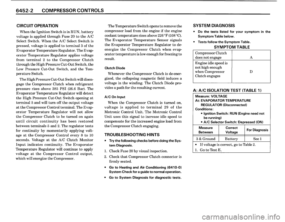 BMW M3 1989 E30 Electrical Troubleshooting Manual 