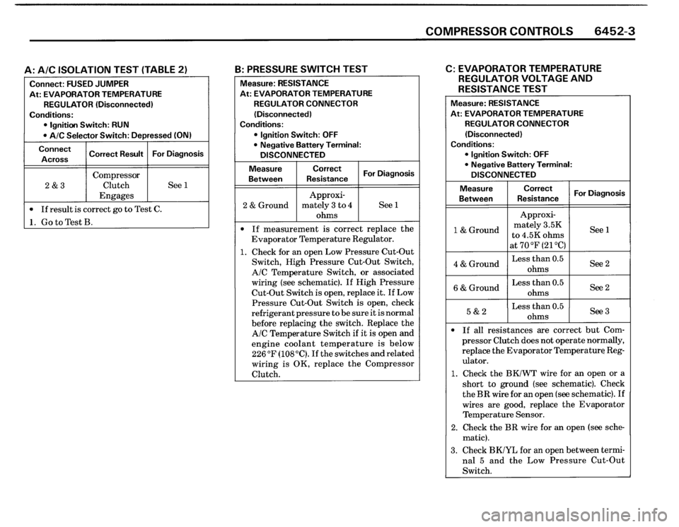 BMW M3 1989 E30 Electrical Troubleshooting Manual 