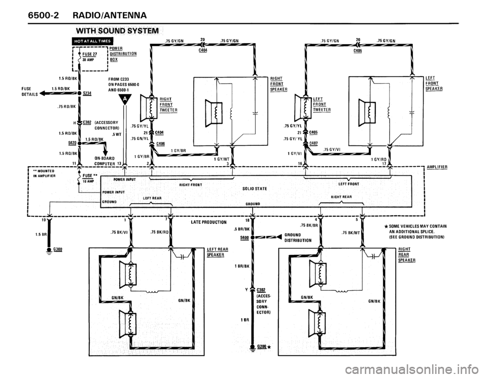 BMW M3 1989 E30 Electrical Troubleshooting Manual 