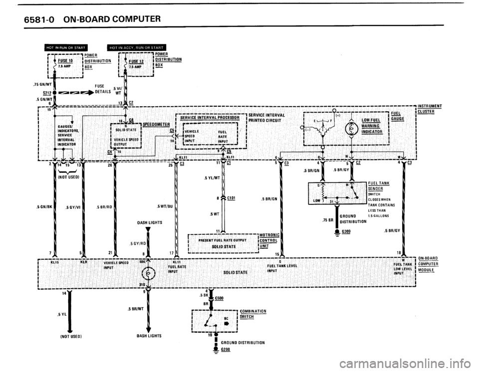 BMW M3 1989 E30 Electrical Troubleshooting Manual 