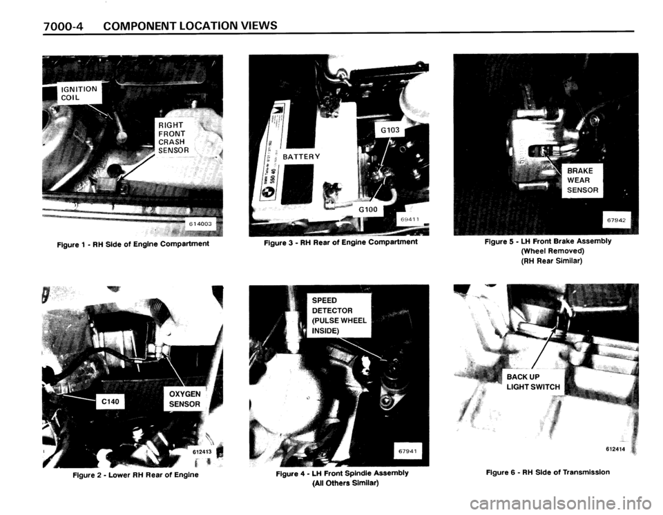 BMW 325i CONVERTIBLE 1990 E30 Electrical Troubleshooting Manual 